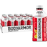 BODYARMOR ZERO Sugar Fruit Punch, Sugar Free Sports Drink - Low-Calorie Hydration - Natural Flavors with Potassium Packed Electrolytes, Antioxidants, and B-vitamins, 28 fl oz (Pack of 15)