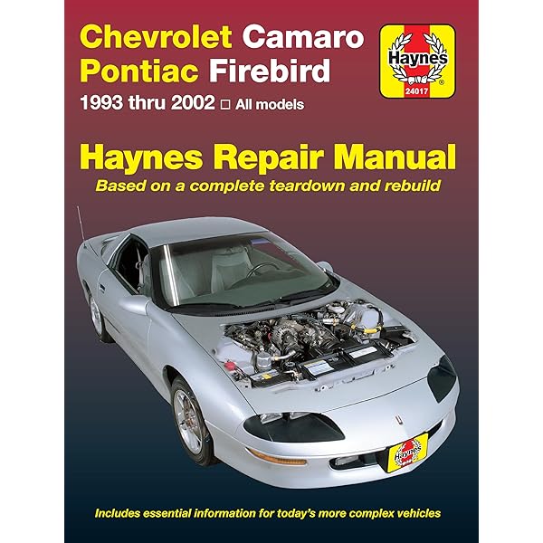 Amazon.com: Pontiac Firebird (82-92) Haynes Repair Manual