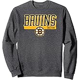 Boston Bruins Faceoff Dark Heather NHL Officially Licensed Sweatshirt