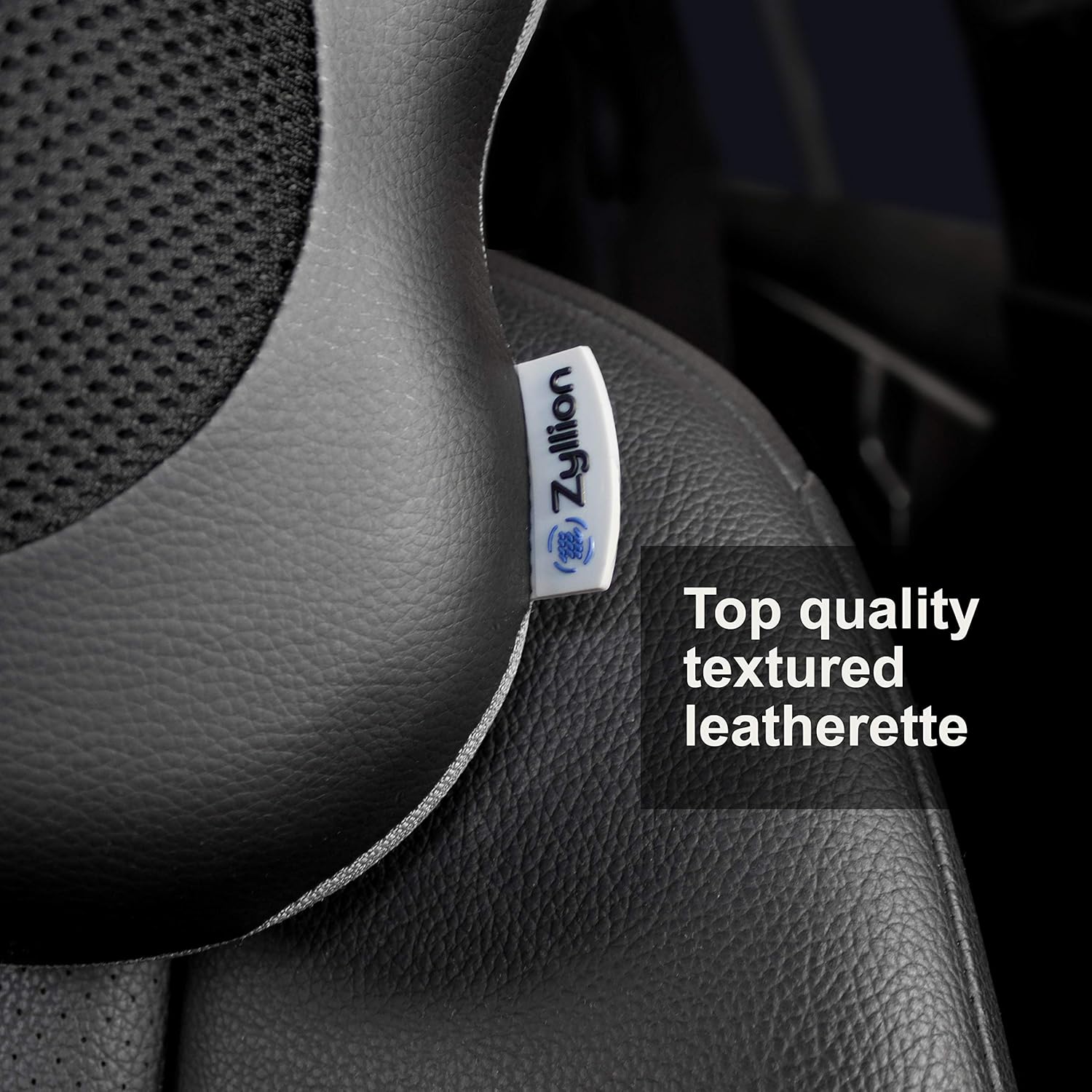 Zyllion Shiatsu Back and Neck Massager - Kneading Massage Pillow with Heat for Shoulders, Lower Back, Calf - Use at Home and Car, Black, (ZMA-13-BK): Home & Kitchen