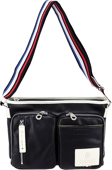 Amazon カステルバジャック Castel Castel ローレン ショルダーバッグ 1 ブラック 01 Black Castelbajac カステルバジャック ショルダーバッグ