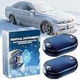 2PCS Antifreeze Electromagnetic Car Snow Removal Device, Cars Interference Antifreeze Instrument, Electromagnetic Snow Melter