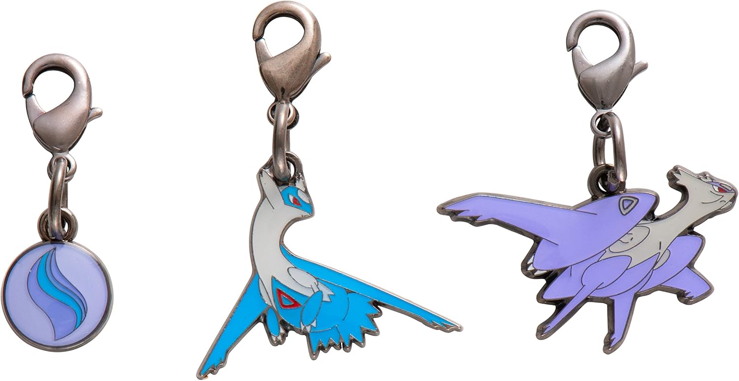 Amazon ポケモンセンターオリジナル メタルチャーム メガレックウザ メガラティオス メガラティアス セット おもちゃ雑貨 おもちゃ