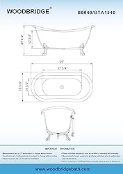 WOODBRIDGE All Inclusive Package 59" Heavy Duty