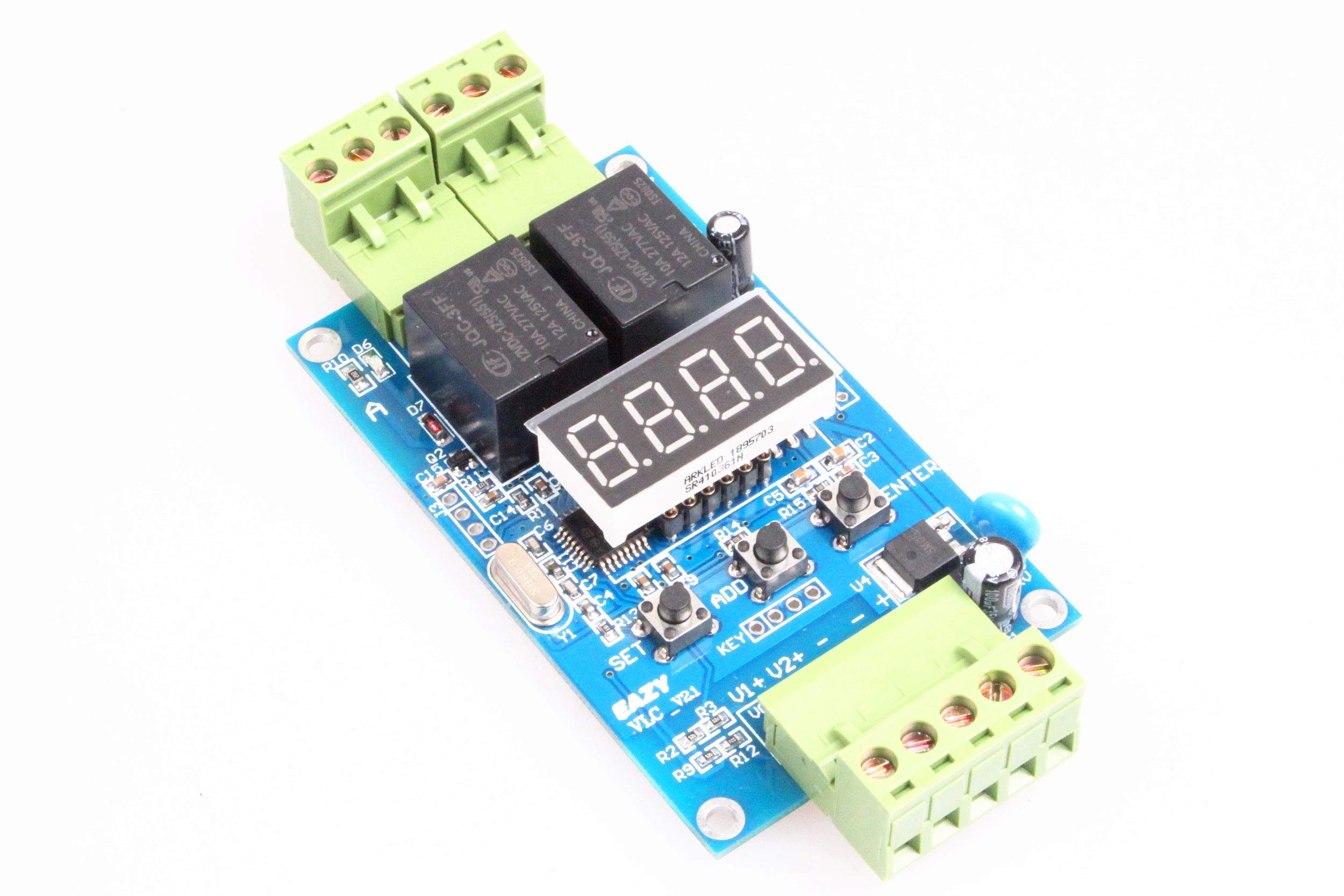 Buy NOYITO 2Channel Programmable Time Relay Module Dual Relays