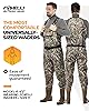 Foxelli – Écharpe De Poitrine Imperméable 4mm Néoprène – Chasse/Pêche – Taille 10 – Marron