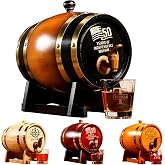 Personalized 250th Anniversary Whiskey Barrel For Men Cave Home Bar,Custom Name Oak Aging Barrel For Whiskey Lover,Wooden Bourbon Drink Dispenser,Christmas Fathers Day Birthday Gifts,1.5L 3L 5L