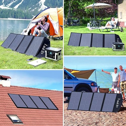 SUAOKI 100W Foldable Solar Panel Charger for SUAOKI Portable Power