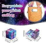 Skylety Cube Mini Blocks Rainbow Galaxy Space Sensory Desk Toy 4cm view 2