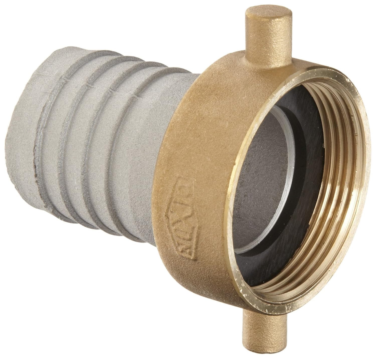 Dixon FAB150 Aluminum Hose Fitting, King Short Shank Suction Coupling