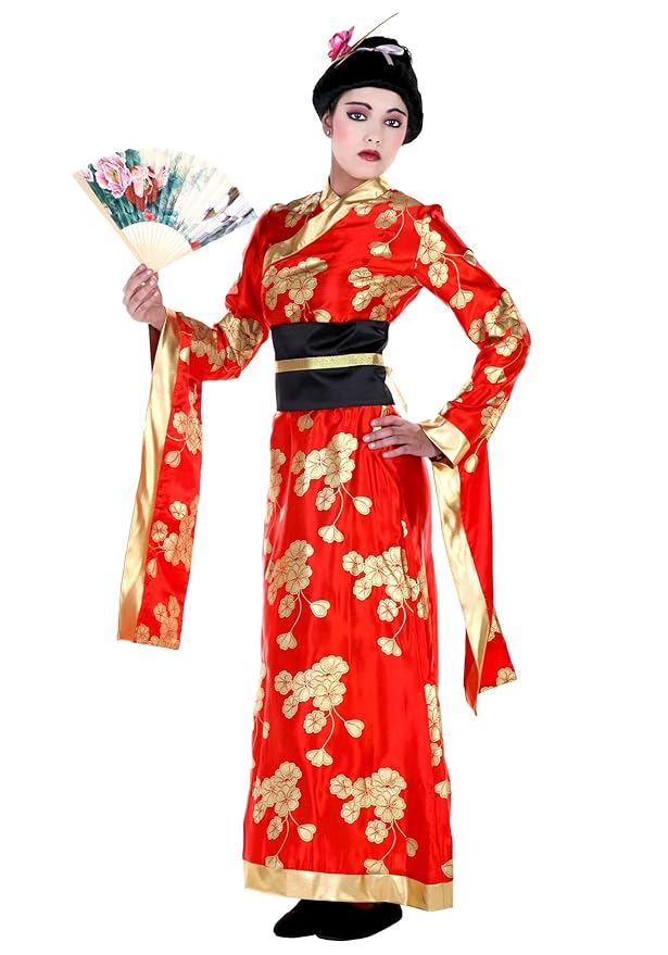 Fun Costumes Plus Geisha Fancy dress costume 1X Amazon.co.uk Toys & Games