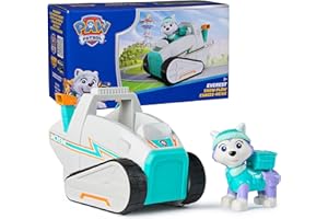 Paw Patrol, Everest’s Snow Plow, Toy Vehicle with Collectible Action Figure, Sustainably Minded Kids Toys for Boys & Girls Ages 3 and Up