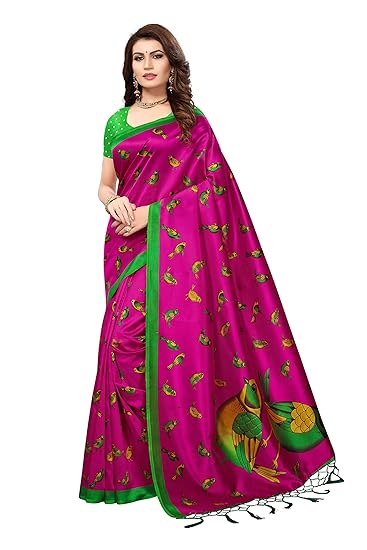 Mysore Silk with Blouse Piece Saree