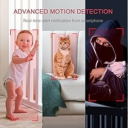LaView Security Cameras 4pcs, Home Security Camera