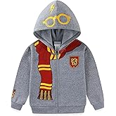 Harry Potter Fleece Zip Up Hoodie for Big Kids
