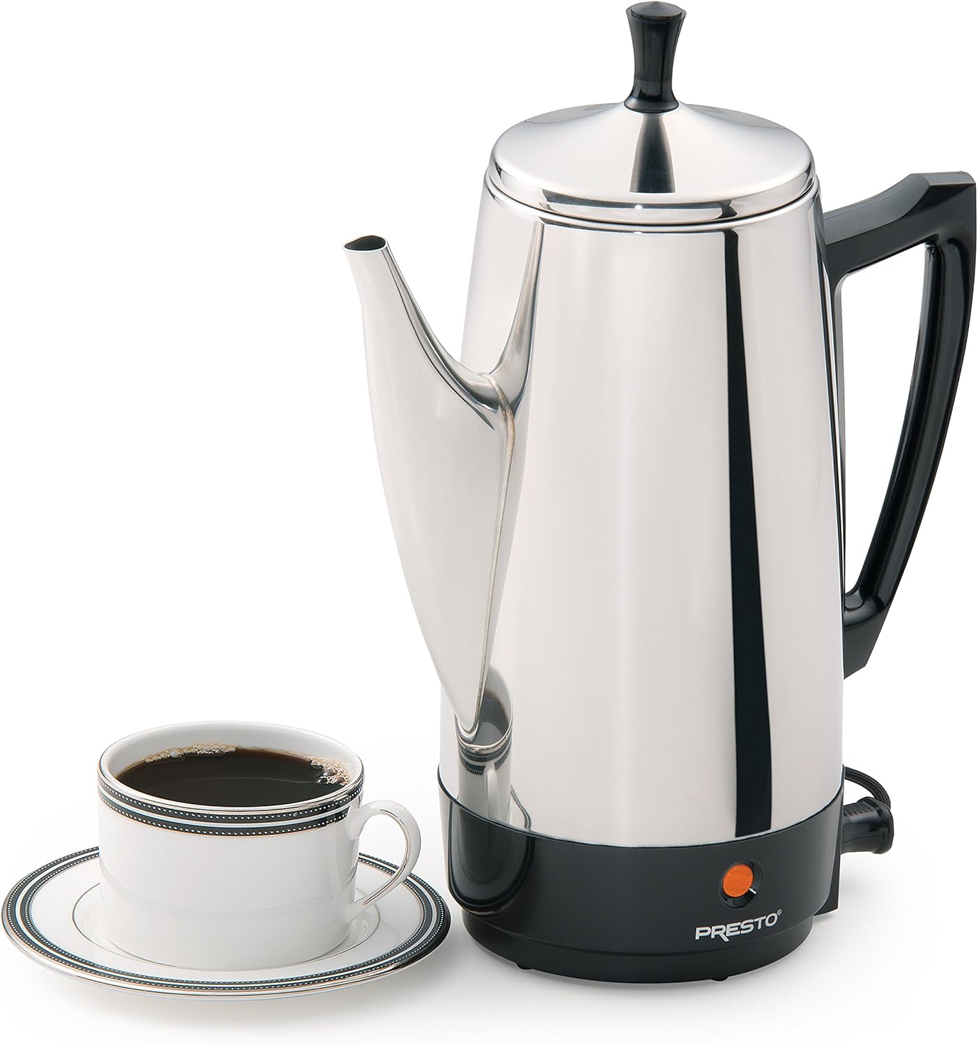 Presto 02811 12-Cup Stainless Steel Coffee Maker: Electric Coffee Percolators: Kitchen & Dining