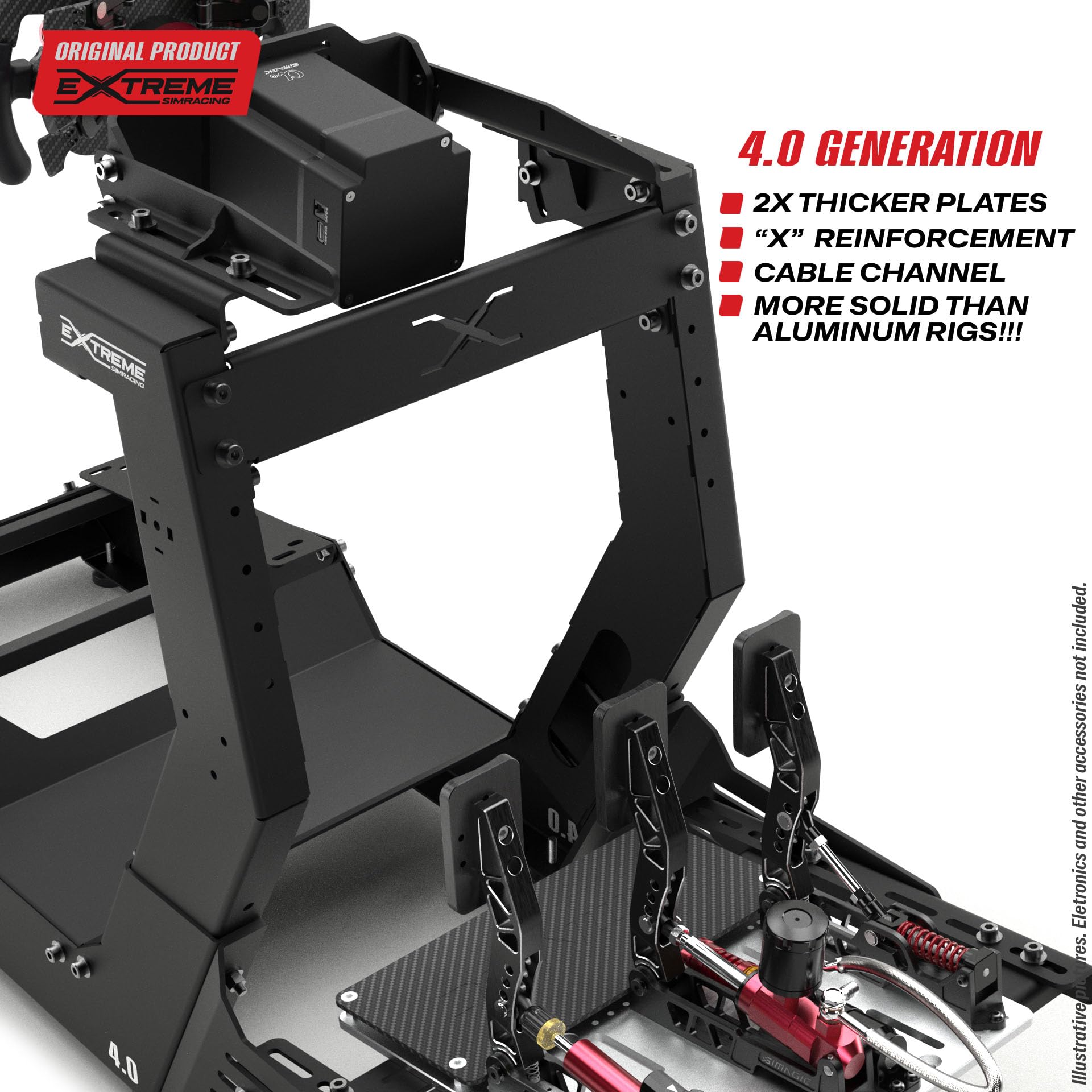 Mua Extreme Simracing Chassis 4.0 – Adjustable Racing Simulator Cockpit ...