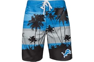 FOCO Mens NFL Team Logo Sunset Swim Boardshorts
