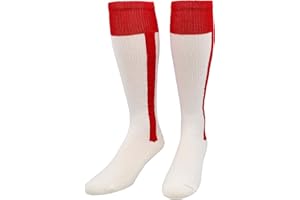 TCK Sports 2-n-1 Premium Baseball Softball Stirrup Socks