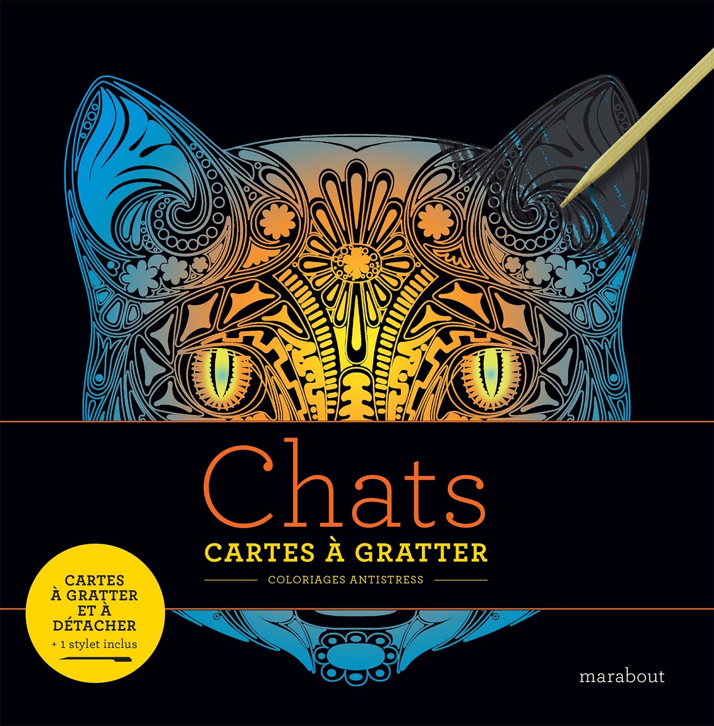 Amazon Fr Livre A Gratter Chats Collectif Livres
