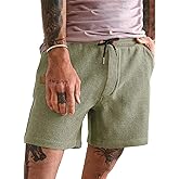 JMIERR Men's Casual 5"/ 7" Shorts Waffle Elastic Waist Drawstring Workout Running Jogging Beach Sweat Shorts with Pockets