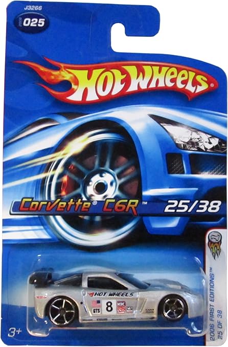 hot wheels corvette c6r