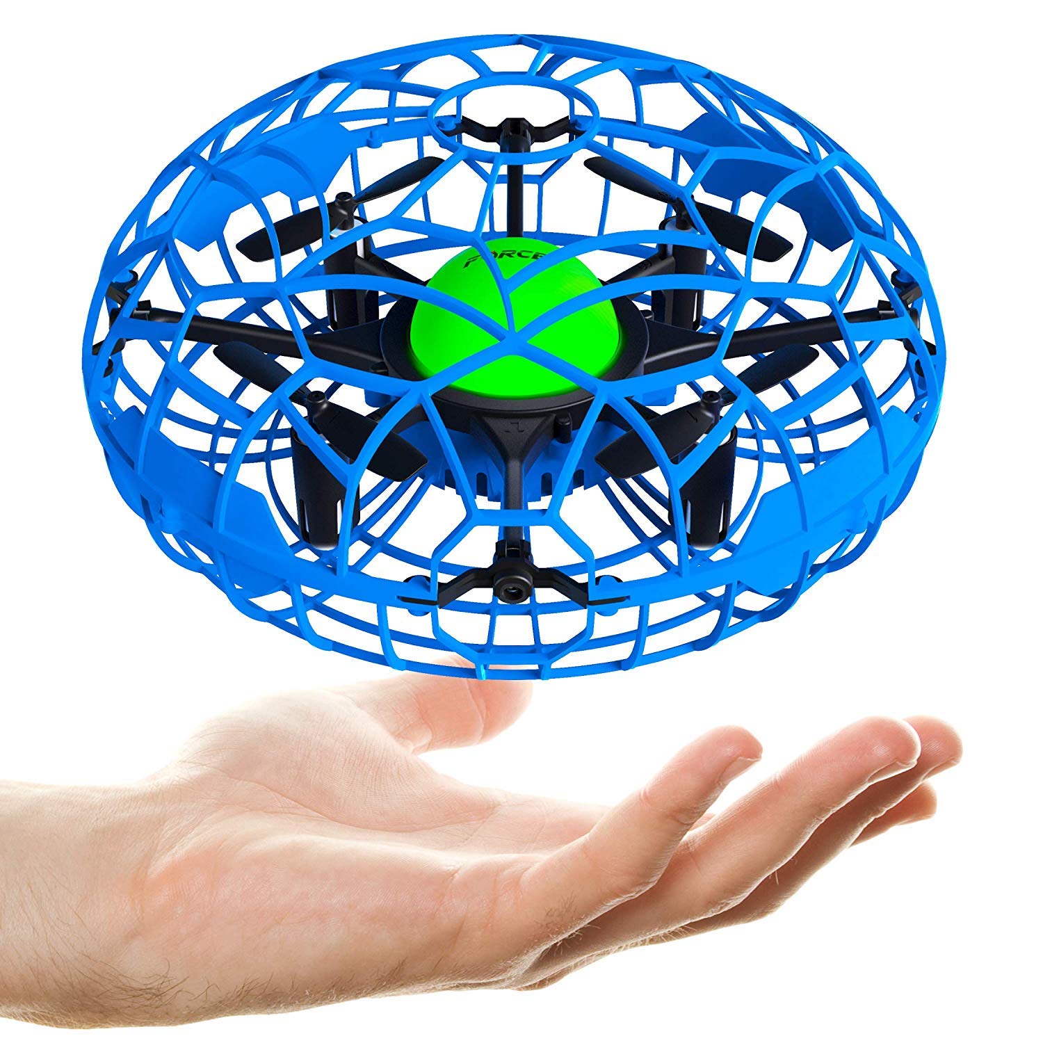 Force1 Scoot XL Hand Operated Drones for Kids - UFO Mini Kids Drone, Beginner Flying Toys for Boys and Girls (Blue)