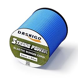 DASKIGO Elastic Bungee Shock Cord 3-8mm
