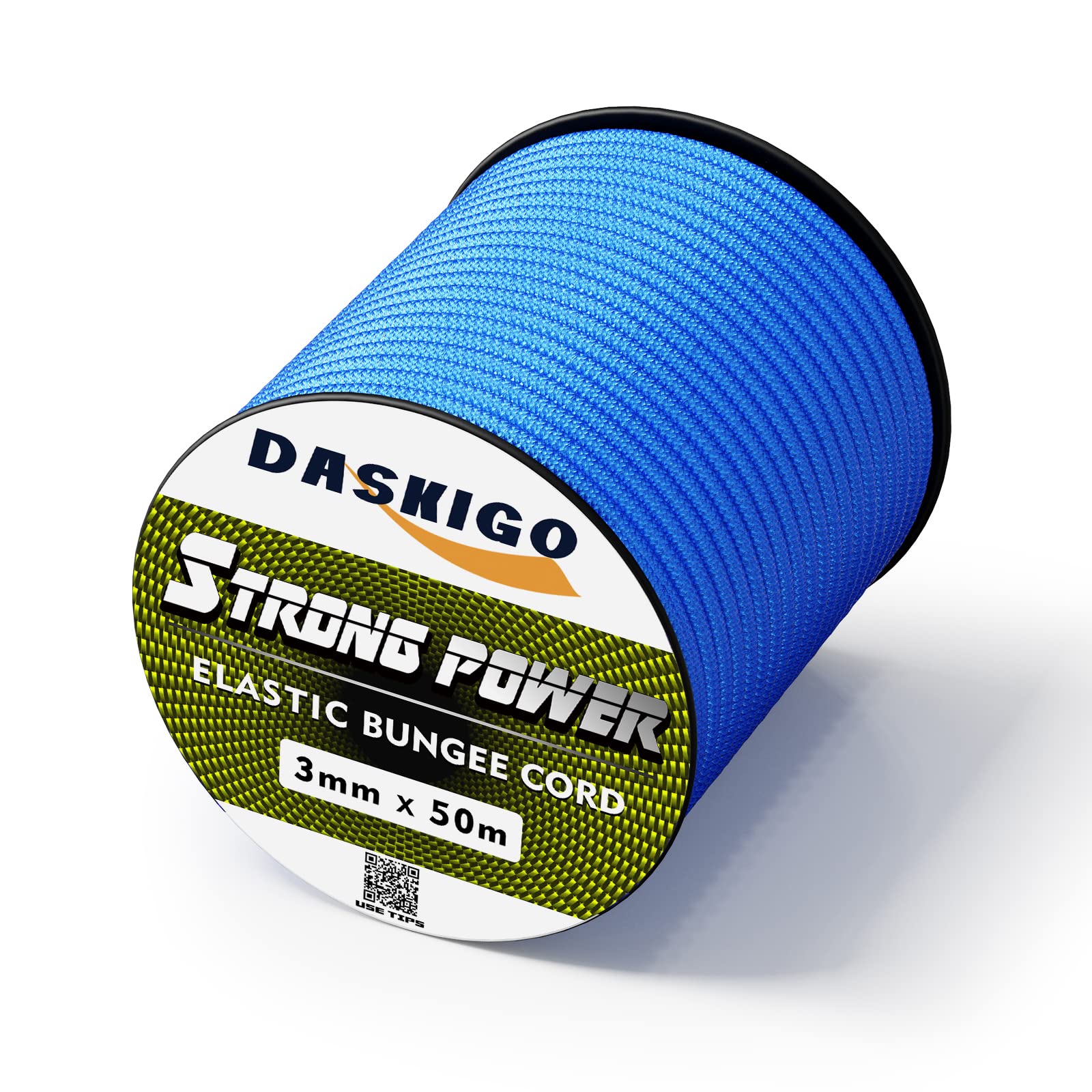 DASKIGO Elastic Bungee Shock Cord 3-8mm