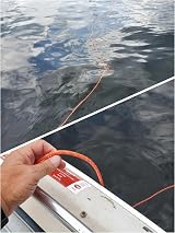 NorthPada 6 mm 10 m Floating Rope Orange Mooring Dock Line Reflective view 4