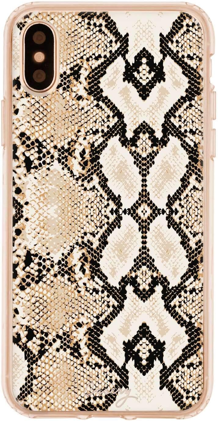Casery iPhone Case Designed for The Apple iPhone 11, Snakeskin (Reptilian Print) - Military Grade Protection - Drop Tested - Protective Slim Clear Case