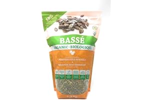 Basse Organic Pumpkin Seed Kernels - Roasted & Salted - 1.2 kg