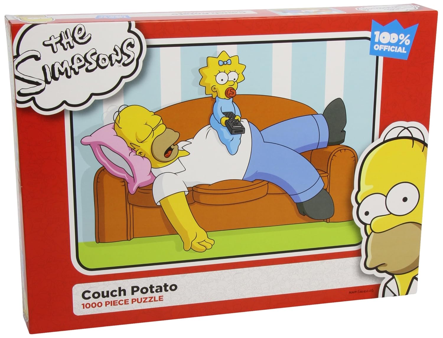 Paul Lamond Simpsons Puzzle Couch Potato (1000 Pieces) Amazon.co.uk