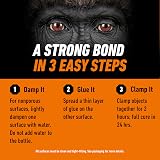 Gorilla Glue 1 Litre All-Purpose Adhesive Waterproof Expanding Formula view 7