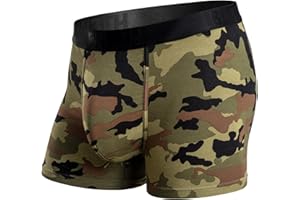 BN3TH Men's Classic Icon Trunk Underwear with the Orignal 3-D Pouch Technology - Breathable, Anti-Chafing, Athletic Design