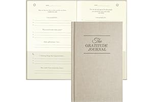 PUKYO The Gratitude Journal, manifestation journal, Daily Journal with Prompts for Affirmation, Happiness, Mindfulness, Positivity, Wellness, Undated Journal for Women & Men(8.5 * 5.5 inches)