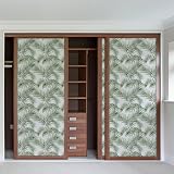 Hode Self Adhesive Wallpaper Green Leaf 90x1000cm Vinyl Wrap for Kitchen view 9