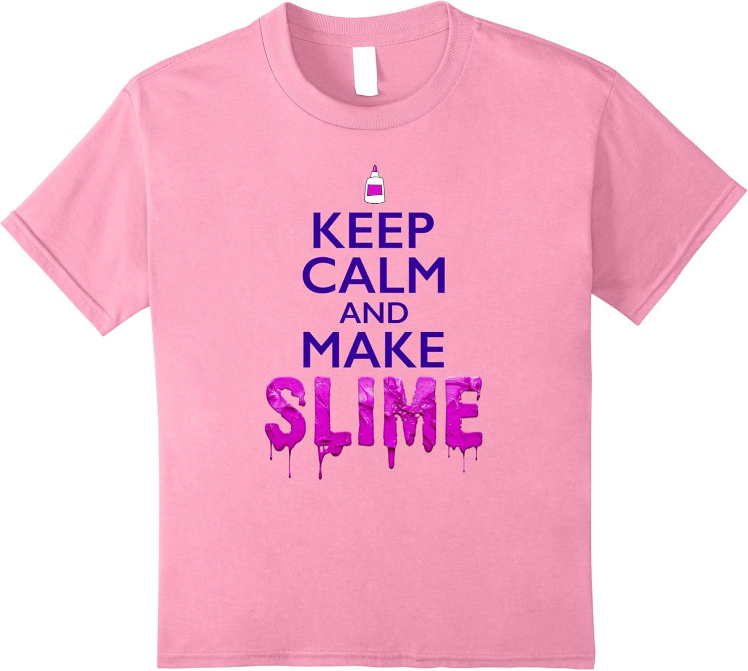 Keep Calm and Make Slime TShirt for Kids Slime Shirt Tee