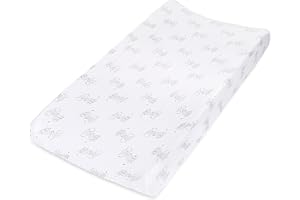 aden + anais Essentials Changing Pad Cover, 100% Cotton Muslin, Super Soft, Breathable, Tailored Snug Fit, Single, Safari Babes, Elephant