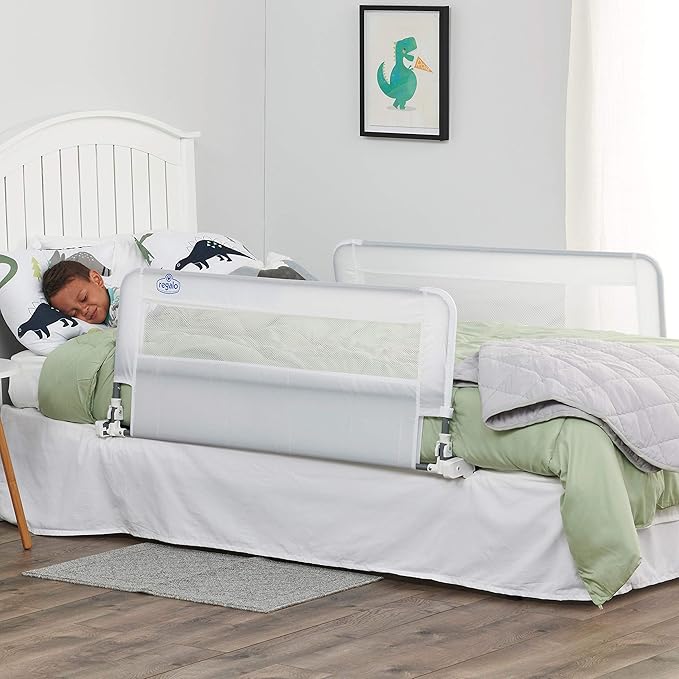 Regalo Double Sided Hide Away Bed Rail Tall (White) Amazon.in Baby
