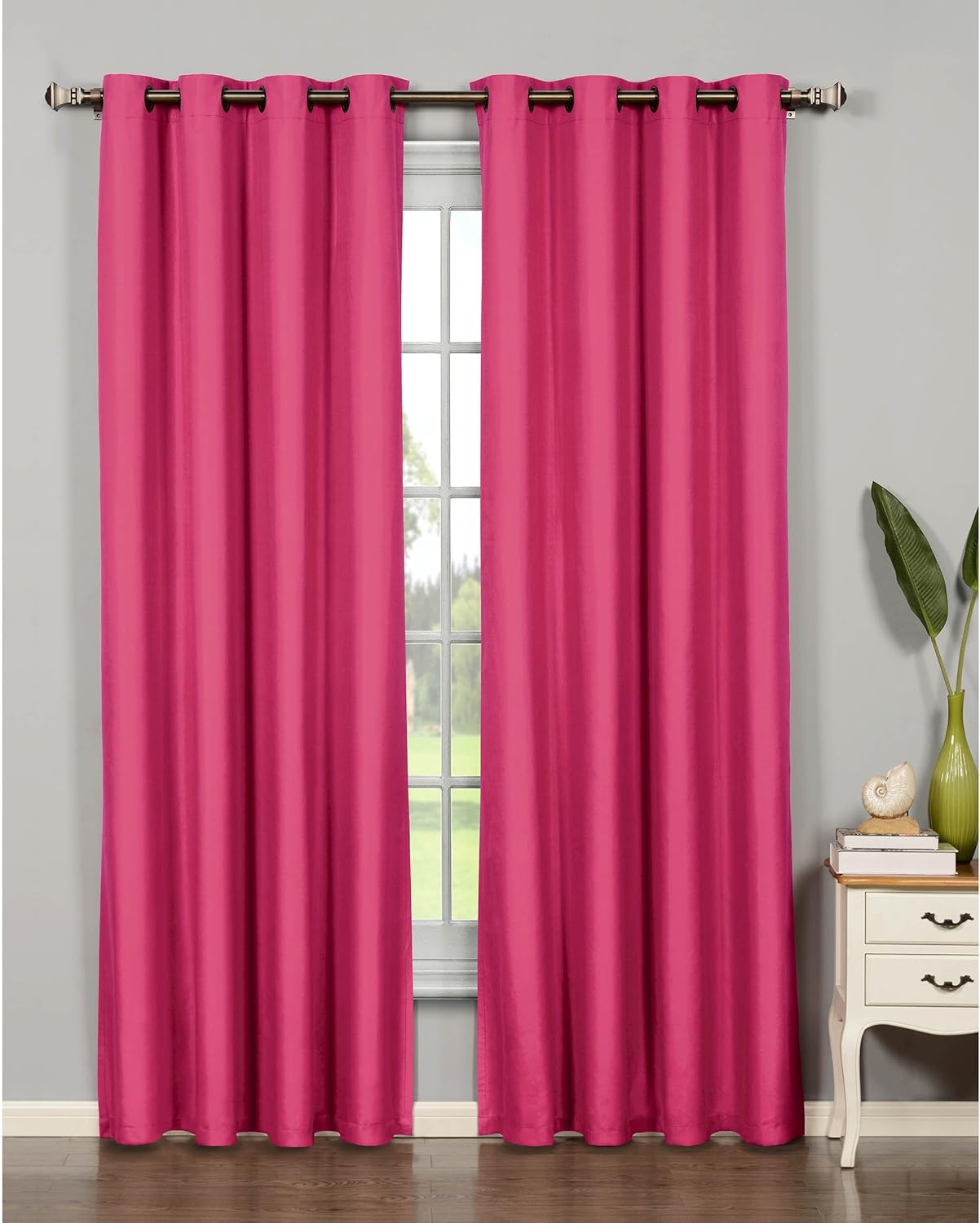 Amazon Com Bella Luna Euphoria Microfiber Room Darkening Extra