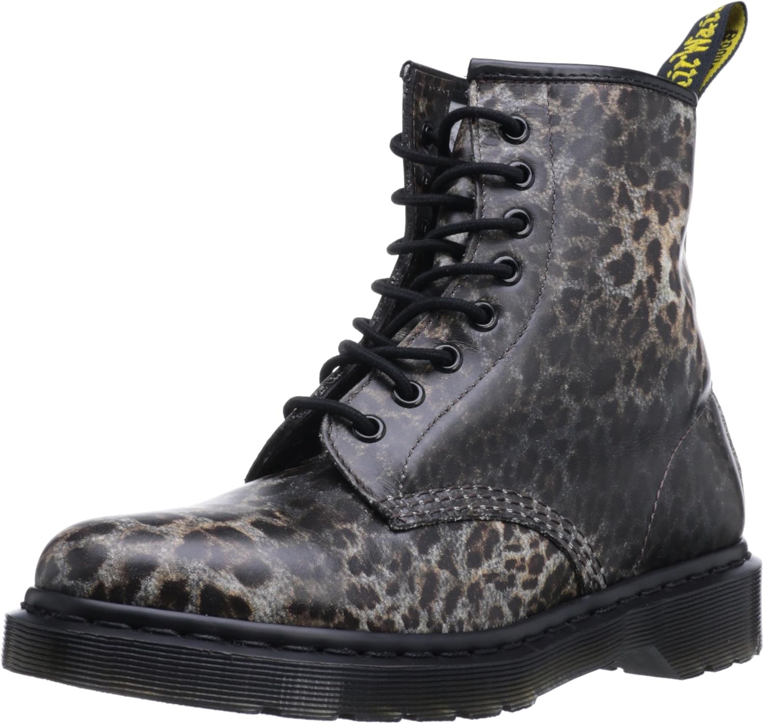 animal print dr martens