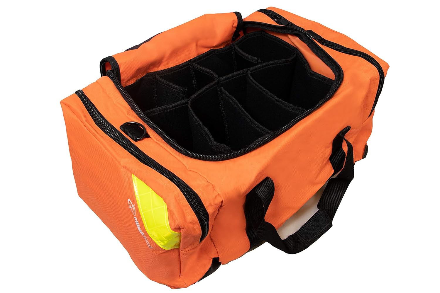 Primacare KB-4135-O First Responder Bag for Trauma, Professional Compartment Kit Carrier for Emergency Medical Supplies, Orange, 21x15x5 inches: First Aid Kits: Health & Personal Care