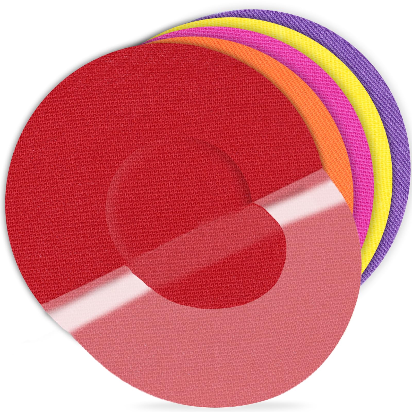 Photo 1 of 25pcs Libre 3 sensors Covers Waterproof & Breathable Cotton CGM Patches, Hypoallergenic & Latex-Free for Sensitive Skin,Without Glue in The Center