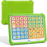 MibbyTalk AAC Device for Autism &amp; Nonverbal Kids and Adults | 32 Preset and 11 Recordable Buttons with Stickers and Silicone Case &ndash; for Home, School, and Speech Therapy, Green