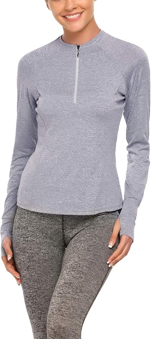 womens long workout tops uke