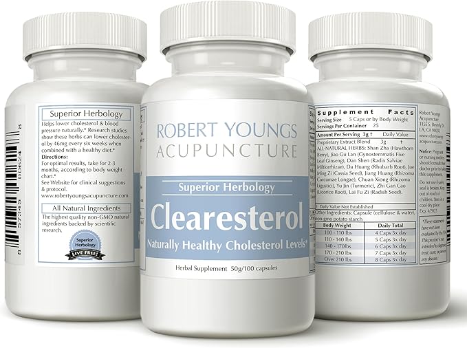US 1 Herbal Supplement for Lowering Cholesterol & Blood Pressure