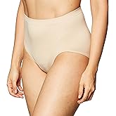 Bali womens Comfort Revolution Seamless Brief Panty, Microfiber Stretch Underwear, Women’s High Rise Brief