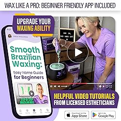 Tress Wellness Waxing Kit for Brazilian Wax - Easy