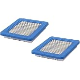 2 Pack Genuine Briggs &amp; Stratton 491588S Air Filter Replaces 399959 OEM